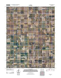 Offerle Kansas Historical topographic map, 1:24000 scale, 7.5 X 7.5 Minute, Year 2012