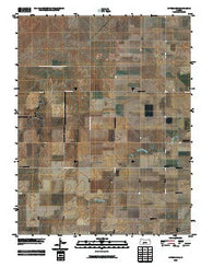 Offerle NW Kansas Historical topographic map, 1:24000 scale, 7.5 X 7.5 Minute, Year 2009