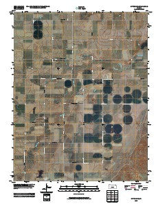 Offerle SE Kansas Historical topographic map, 1:24000 scale, 7.5 X 7.5 Minute, Year 2009
