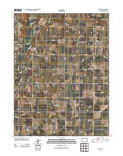 Oketo Kansas Historical topographic map, 1:24000 scale, 7.5 X 7.5 Minute, Year 2012