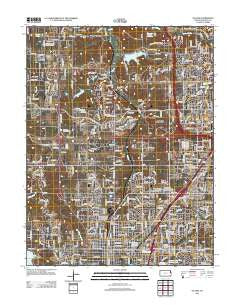 Olathe Kansas Historical topographic map, 1:24000 scale, 7.5 X 7.5 Minute, Year 2012