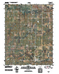Olpe Kansas Historical topographic map, 1:24000 scale, 7.5 X 7.5 Minute, Year 2010