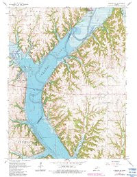 Olsburg NW Kansas Historical topographic map, 1:24000 scale, 7.5 X 7.5 Minute, Year 1964
