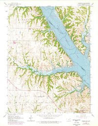 Olsburg SW Kansas Historical topographic map, 1:24000 scale, 7.5 X 7.5 Minute, Year 1964