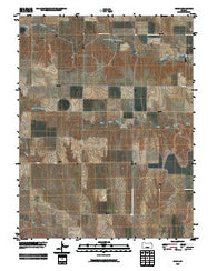 Orion Kansas Historical topographic map, 1:24000 scale, 7.5 X 7.5 Minute, Year 2009