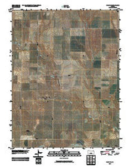 Orion SE Kansas Historical topographic map, 1:24000 scale, 7.5 X 7.5 Minute, Year 2009