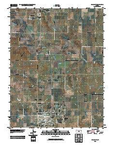 Osage City Kansas Historical topographic map, 1:24000 scale, 7.5 X 7.5 Minute, Year 2009