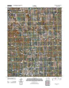 Osage City Kansas Historical topographic map, 1:24000 scale, 7.5 X 7.5 Minute, Year 2012