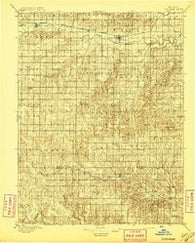 Osborne Kansas Historical topographic map, 1:125000 scale, 30 X 30 Minute, Year 1896