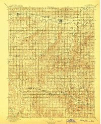 Osborne Kansas Historical topographic map, 1:125000 scale, 30 X 30 Minute, Year 1896