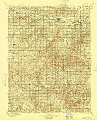 Osborne Kansas Historical topographic map, 1:125000 scale, 30 X 30 Minute, Year 1896