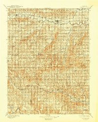 Osborne Kansas Historical topographic map, 1:125000 scale, 30 X 30 Minute, Year 1896