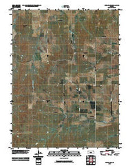 Osborne SE Kansas Historical topographic map, 1:24000 scale, 7.5 X 7.5 Minute, Year 2010