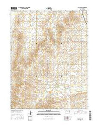 Osborne SE Kansas Current topographic map, 1:24000 scale, 7.5 X 7.5 Minute, Year 2015