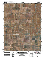 Osgood Kansas Historical topographic map, 1:24000 scale, 7.5 X 7.5 Minute, Year 2009
