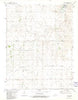Osgood Kansas Historical topographic map, 1:24000 scale, 7.5 X 7.5 Minute, Year 1980