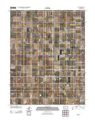 Otis Kansas Historical topographic map, 1:24000 scale, 7.5 X 7.5 Minute, Year 2012