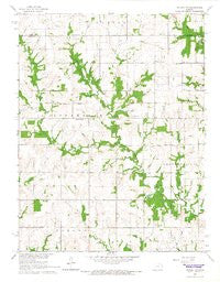 Ottawa NW Kansas Historical topographic map, 1:24000 scale, 7.5 X 7.5 Minute, Year 1965