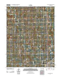 Ottawa North Kansas Historical topographic map, 1:24000 scale, 7.5 X 7.5 Minute, Year 2012
