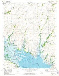 Ottumwa Kansas Historical topographic map, 1:24000 scale, 7.5 X 7.5 Minute, Year 1970
