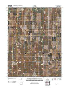 Palco Kansas Historical topographic map, 1:24000 scale, 7.5 X 7.5 Minute, Year 2012
