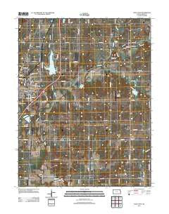 Paola East Kansas Historical topographic map, 1:24000 scale, 7.5 X 7.5 Minute, Year 2012