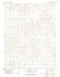 Paradise NE Kansas Historical topographic map, 1:24000 scale, 7.5 X 7.5 Minute, Year 1978