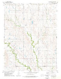 Paradise NW Kansas Historical topographic map, 1:24000 scale, 7.5 X 7.5 Minute, Year 1978