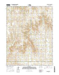 Paradise NE Kansas Current topographic map, 1:24000 scale, 7.5 X 7.5 Minute, Year 2015