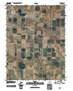 Park Kansas Historical topographic map, 1:24000 scale, 7.5 X 7.5 Minute, Year 2009
