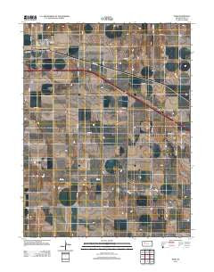 Park Kansas Historical topographic map, 1:24000 scale, 7.5 X 7.5 Minute, Year 2012