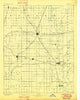 Parsons Kansas Historical topographic map, 1:125000 scale, 30 X 30 Minute, Year 1893