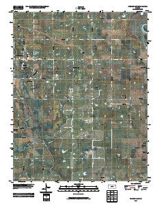 Parsons East Kansas Historical topographic map, 1:24000 scale, 7.5 X 7.5 Minute, Year 2010