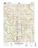 Parsons East Kansas Current topographic map, 1:24000 scale, 7.5 X 7.5 Minute, Year 2016