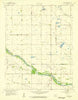 Patterson Kansas Historical topographic map, 1:24000 scale, 7.5 X 7.5 Minute, Year 1958