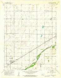 Pawnee Rock Kansas Historical topographic map, 1:24000 scale, 7.5 X 7.5 Minute, Year 1960
