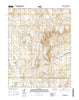 Pawnee Mound Kansas Current topographic map, 1:24000 scale, 7.5 X 7.5 Minute, Year 2015