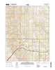 Peabody NW Kansas Current topographic map, 1:24000 scale, 7.5 X 7.5 Minute, Year 2015