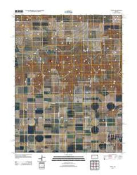 Pence Kansas Historical topographic map, 1:24000 scale, 7.5 X 7.5 Minute, Year 2012