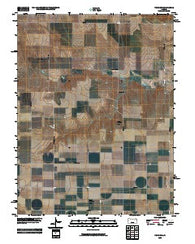 Pence NW Kansas Historical topographic map, 1:24000 scale, 7.5 X 7.5 Minute, Year 2009