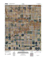 Pence NW Kansas Historical topographic map, 1:24000 scale, 7.5 X 7.5 Minute, Year 2012