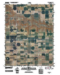 Pence SW Kansas Historical topographic map, 1:24000 scale, 7.5 X 7.5 Minute, Year 2009