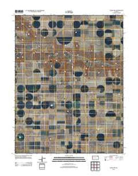 Pence SW Kansas Historical topographic map, 1:24000 scale, 7.5 X 7.5 Minute, Year 2012