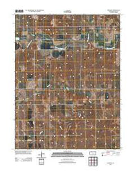 Penokee Kansas Historical topographic map, 1:24000 scale, 7.5 X 7.5 Minute, Year 2012