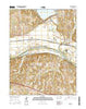 Perry Kansas Current topographic map, 1:24000 scale, 7.5 X 7.5 Minute, Year 2016