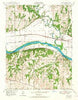 Perry Kansas Historical topographic map, 1:24000 scale, 7.5 X 7.5 Minute, Year 1949
