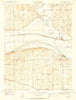 Perry Kansas Historical topographic map, 1:24000 scale, 7.5 X 7.5 Minute, Year 1950