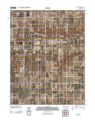 Pfeifer Kansas Historical topographic map, 1:24000 scale, 7.5 X 7.5 Minute, Year 2012