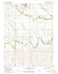 Phillipsburg South Kansas Historical topographic map, 1:24000 scale, 7.5 X 7.5 Minute, Year 1972