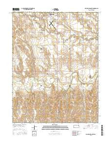 Phillipsburg South Kansas Current topographic map, 1:24000 scale, 7.5 X 7.5 Minute, Year 2015